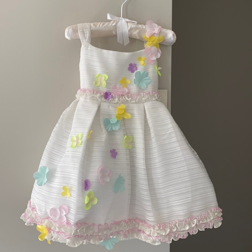Us Angels Beautiful Baby Girl Floral Dress 18mos